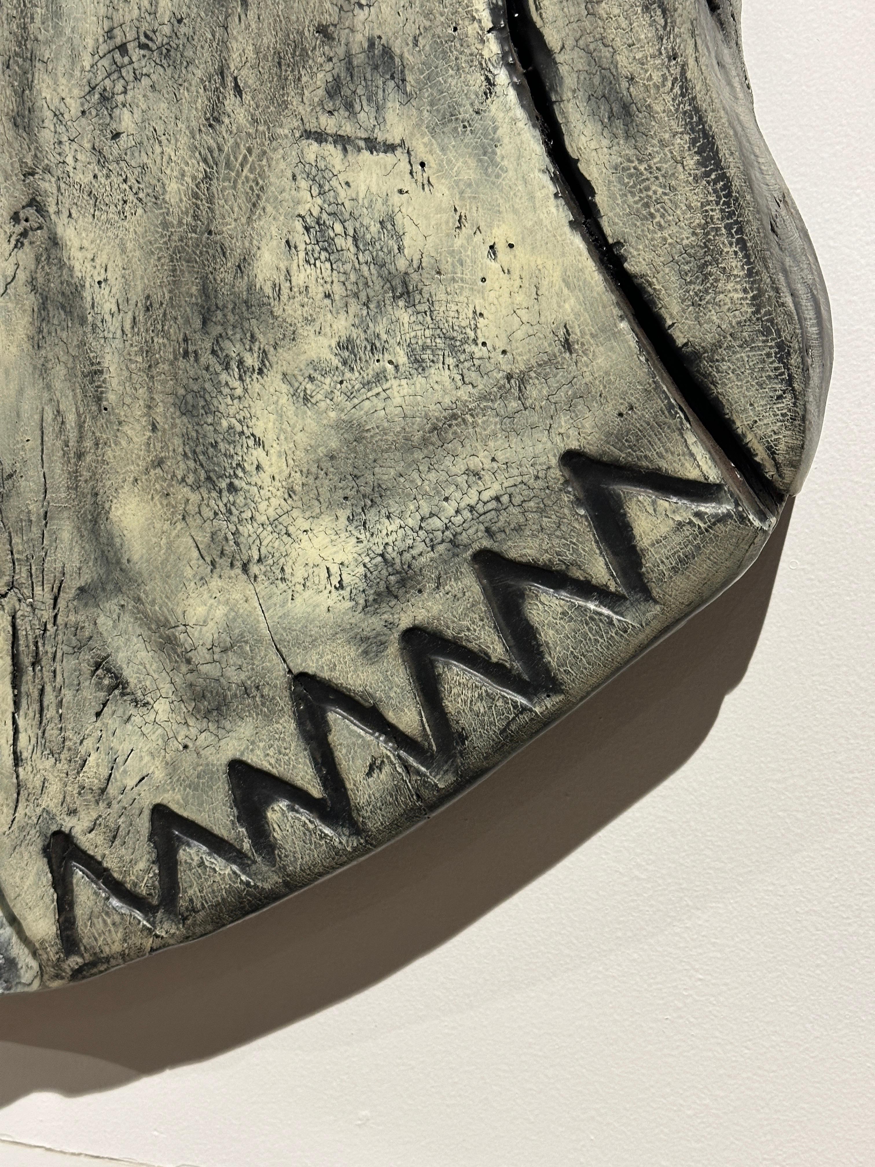 Nar Nari Wall Sculpture - Brown Abstract Sculpture by Mahesh Sharma