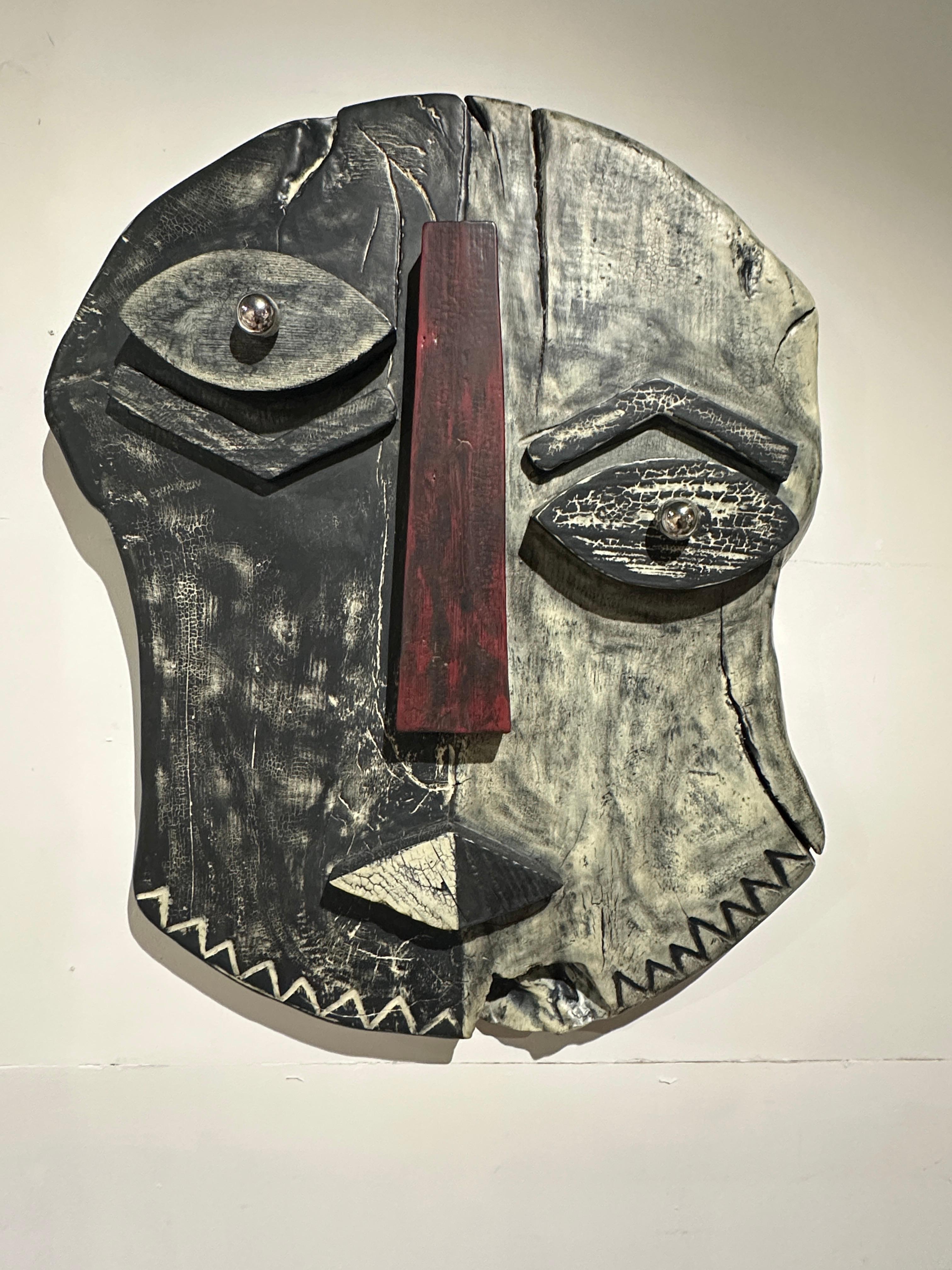 Nar Nari Wandskulptur