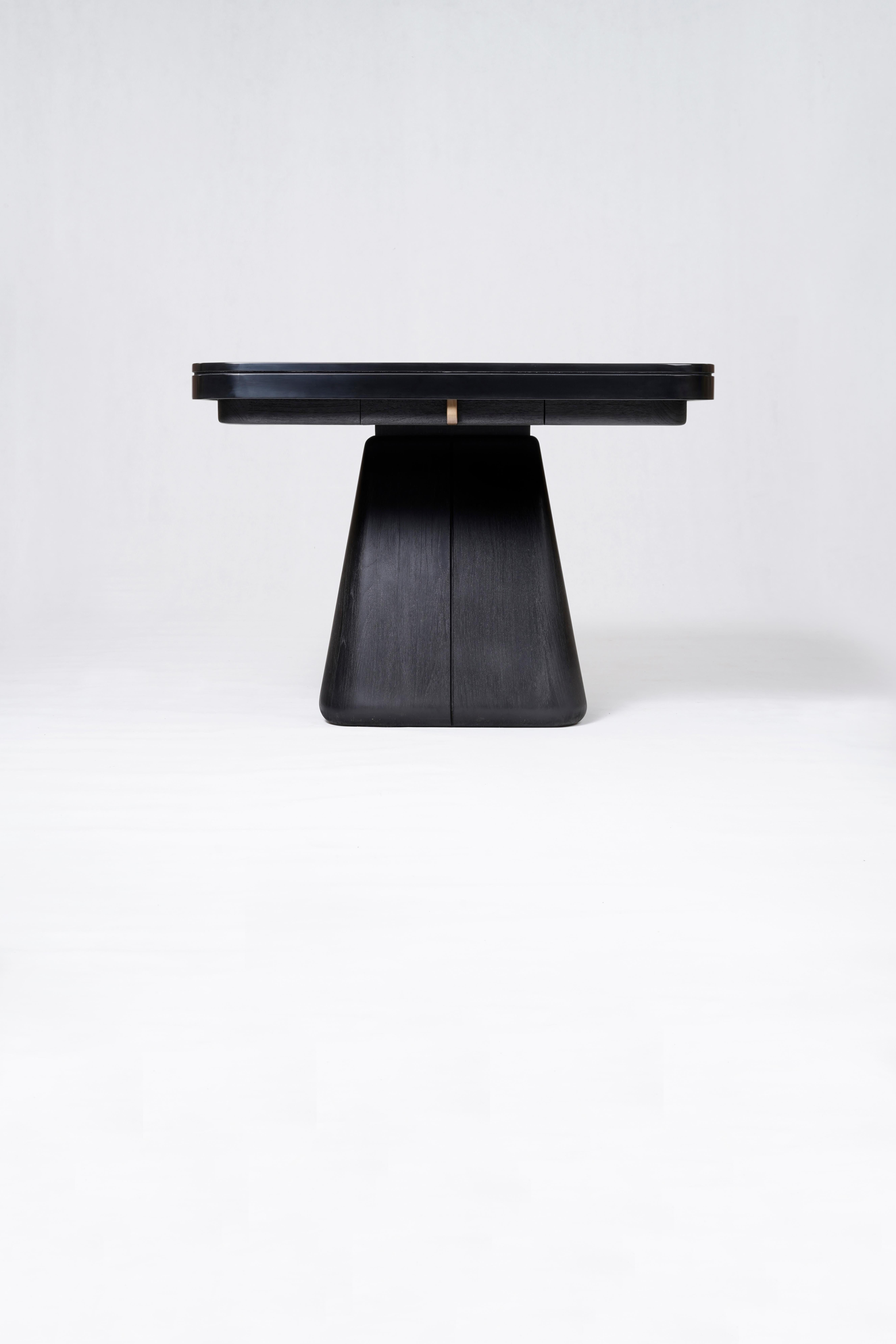 Contemporary Mahjong Dining Table by Pendhapa