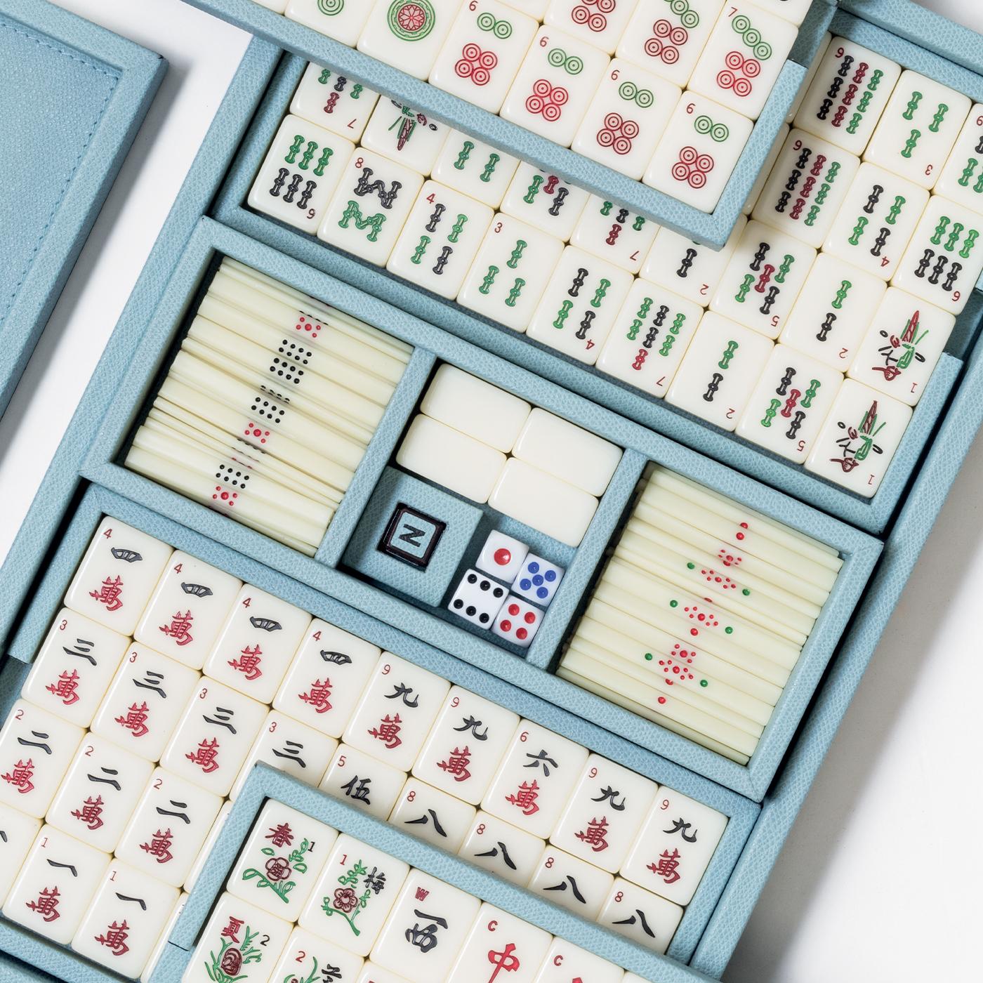 mahjong vintage set
