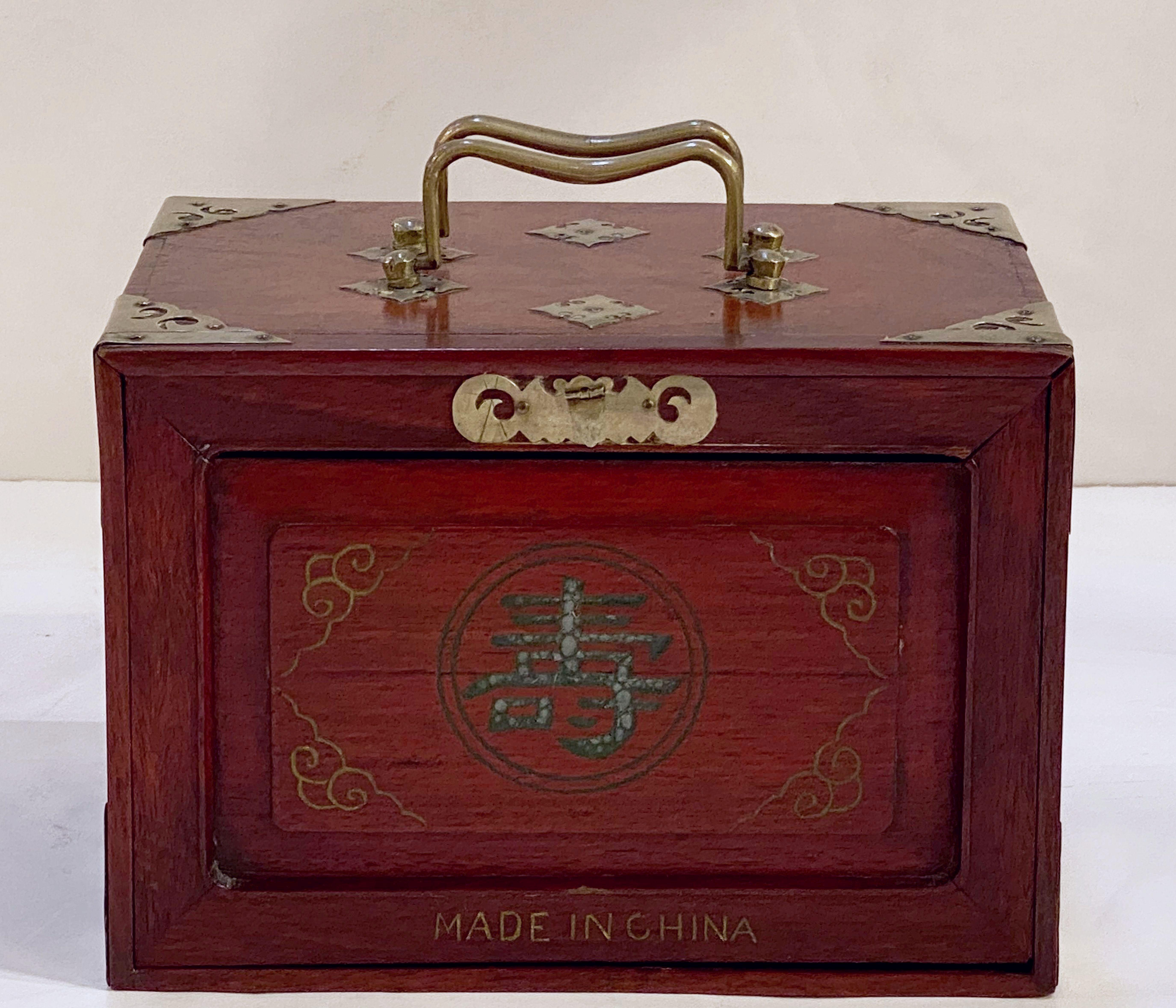 MahJong Game Set in Cabinet Box, N.Y.K. Fleet Ocean Liner Edition 5