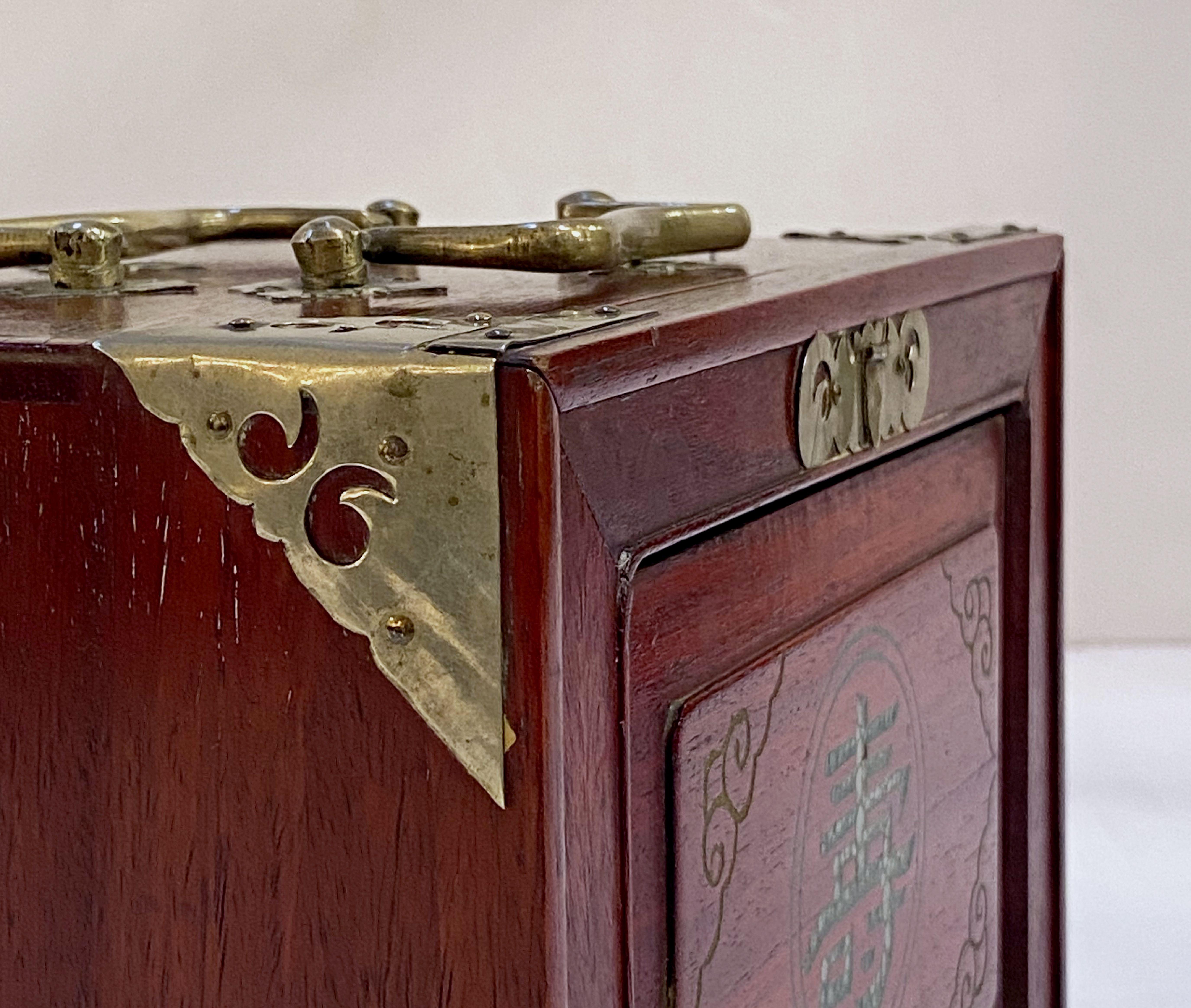 MahJong Game Set in Cabinet Box, N.Y.K. Fleet Ocean Liner Edition 12