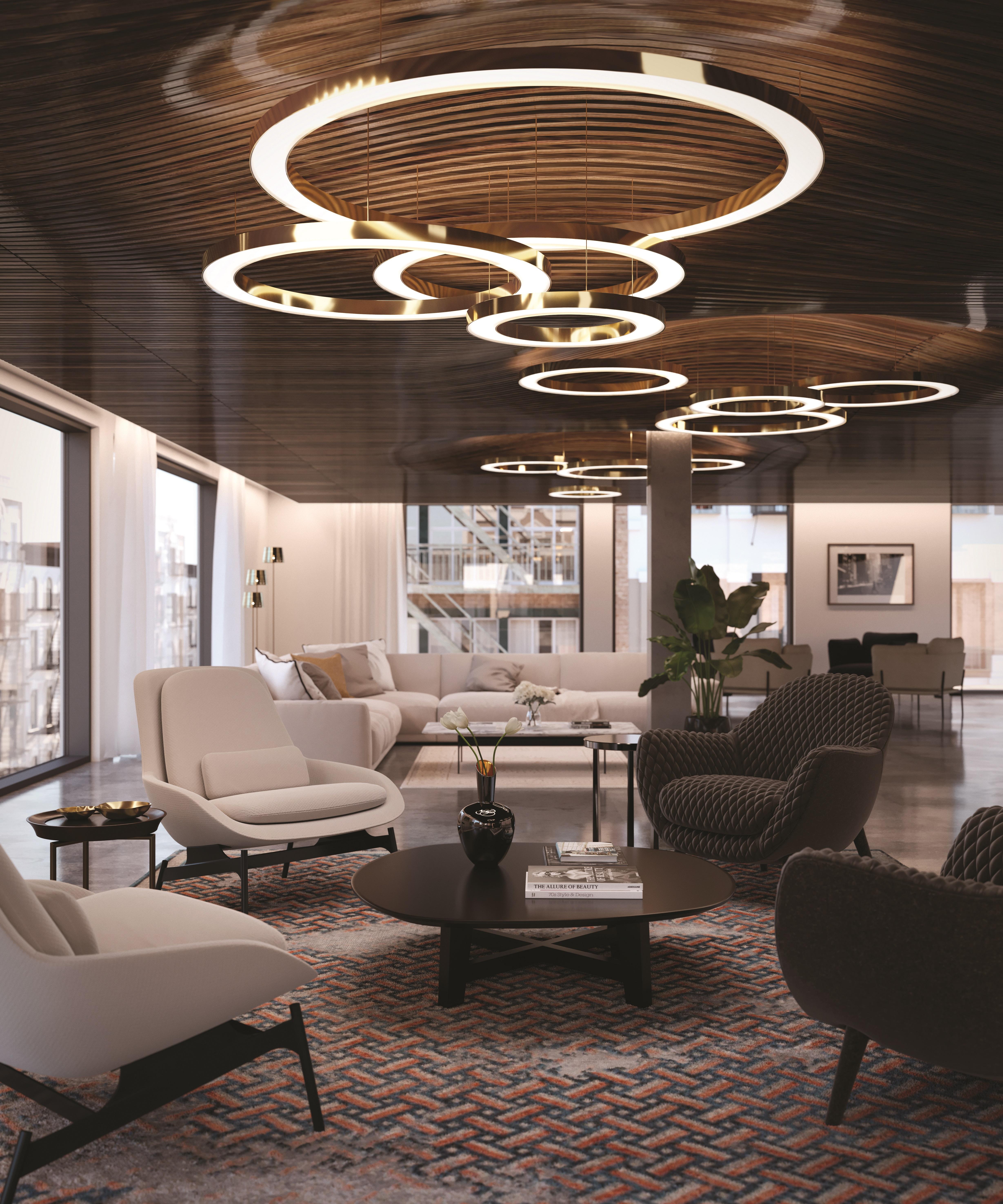 Inglese Lampadario Mahlu Arrangement di Cameron Design House in vendita