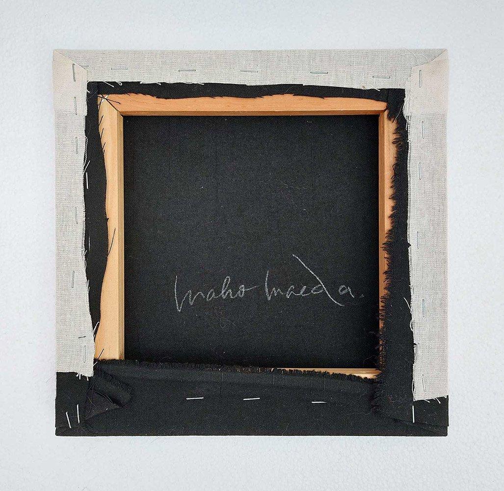 Remembrance #15 von Maho Maeda - Abstraktes Gemälde, Blumen, Textilien und Baumwolle im Angebot 4