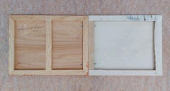 Recuerdo #36 de Maho Maeda - Arte en fibra y pintura, japonés, rojo