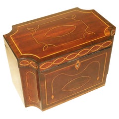 Mahogany 18th Century Tea Caddy