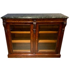 Mahogany 2-Door Bookcase