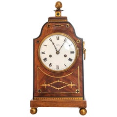 Mahogany 8 Day Striking Regency Table or Bracket Clock