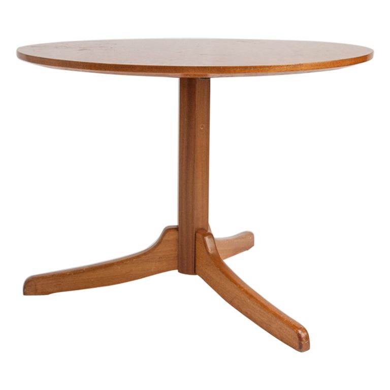 Mahogany and Ambiona Burl Table by Josef Frank For Sale