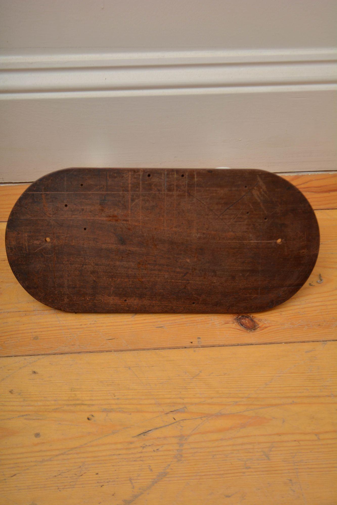 Mahogany and Brass Coat rack Coat Hooks For Sale 4