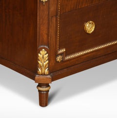 Mahogany and Giltwood Dressing Table