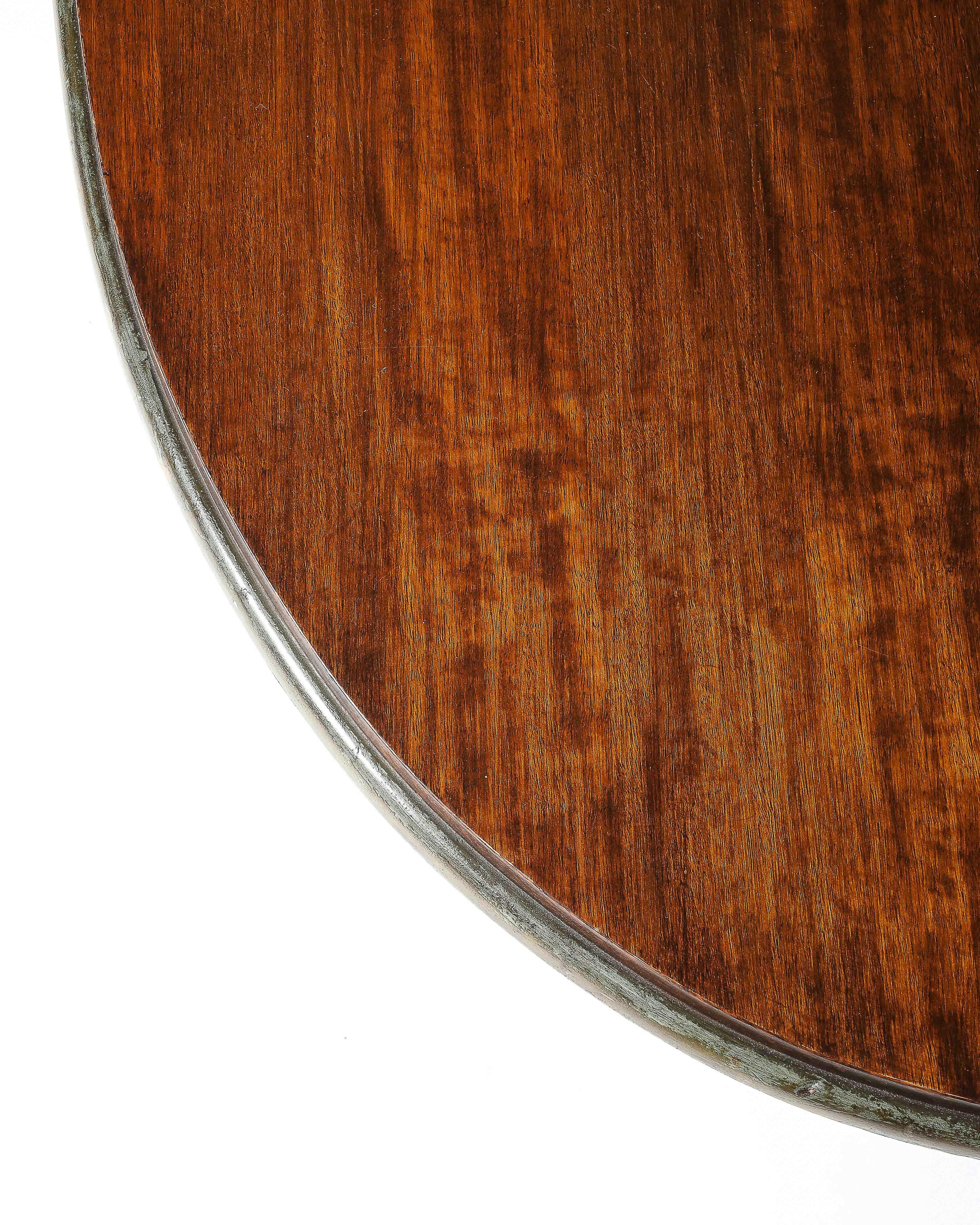 Mahogany and Lacquered Wood Coffee Table, United States, 20th C For Sale 7