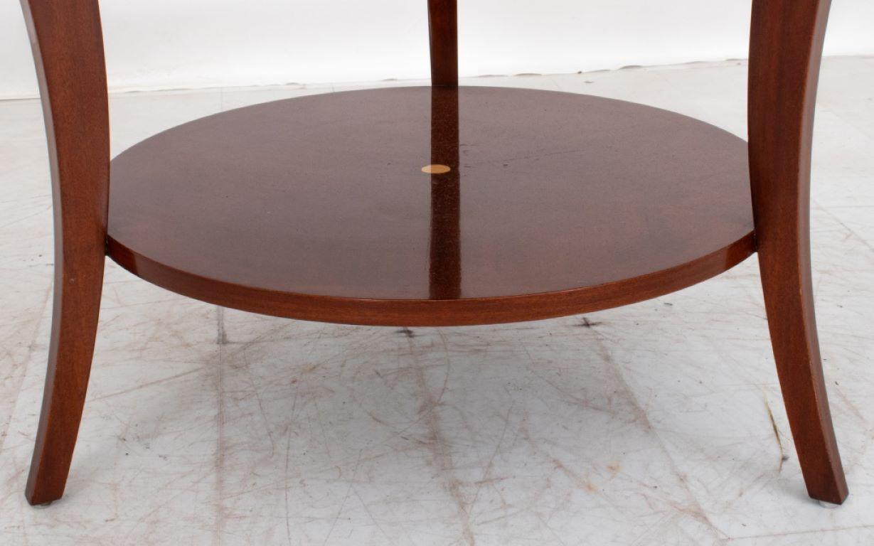 Unknown Mahogany and Satinwood Gueridon Table, 20th C