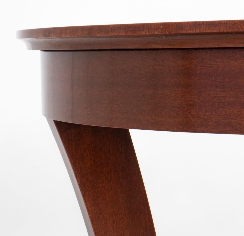 Mahogany and Satinwood Gueridon Table, 20th C In Good Condition In New York, NY
