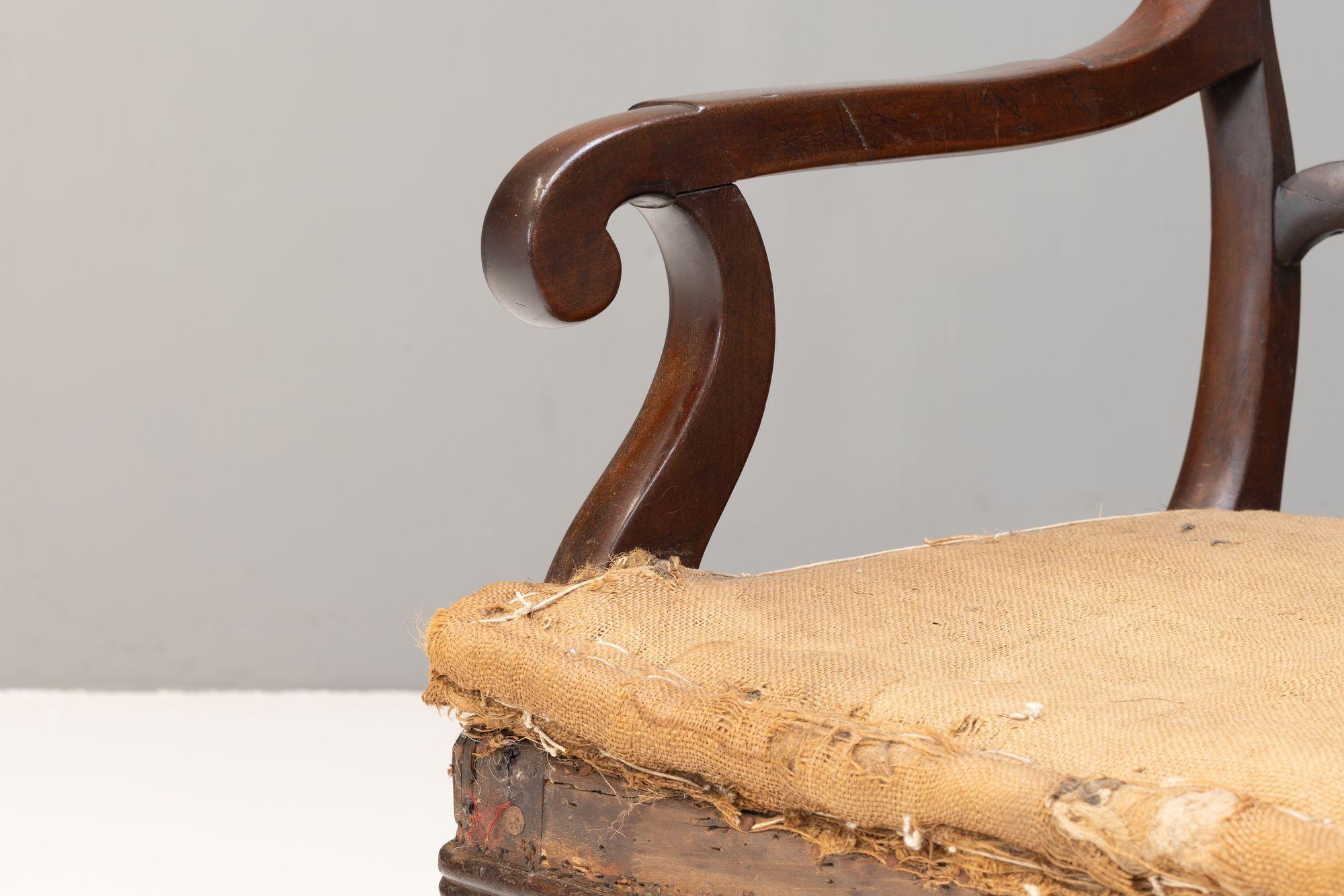 Mahogany Armchair (Spätes 19. Jahrhundert) im Angebot