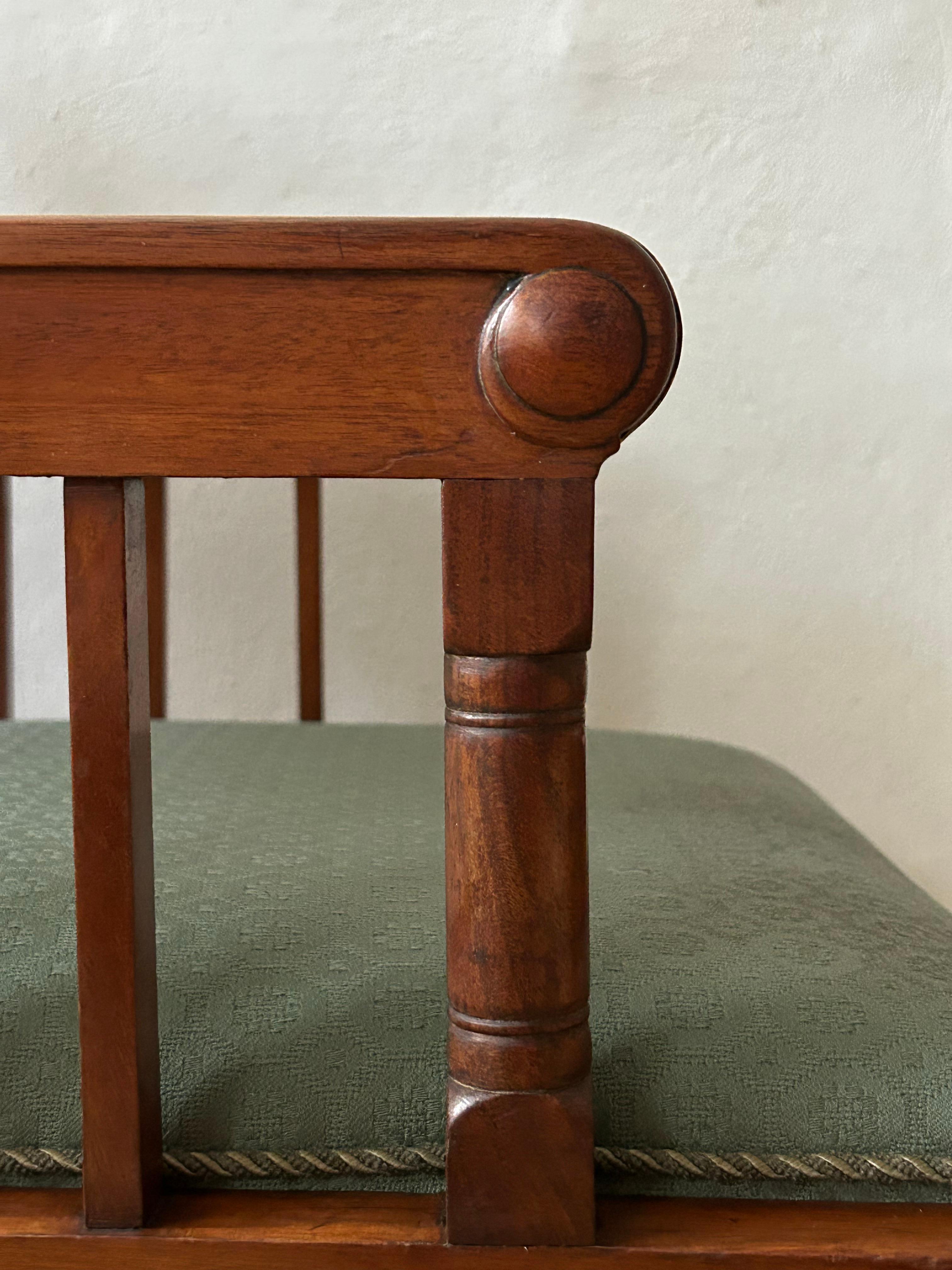 Néoclassique Fauteuils en acajou de Hack Kampmann, Danemark 1897. en vente