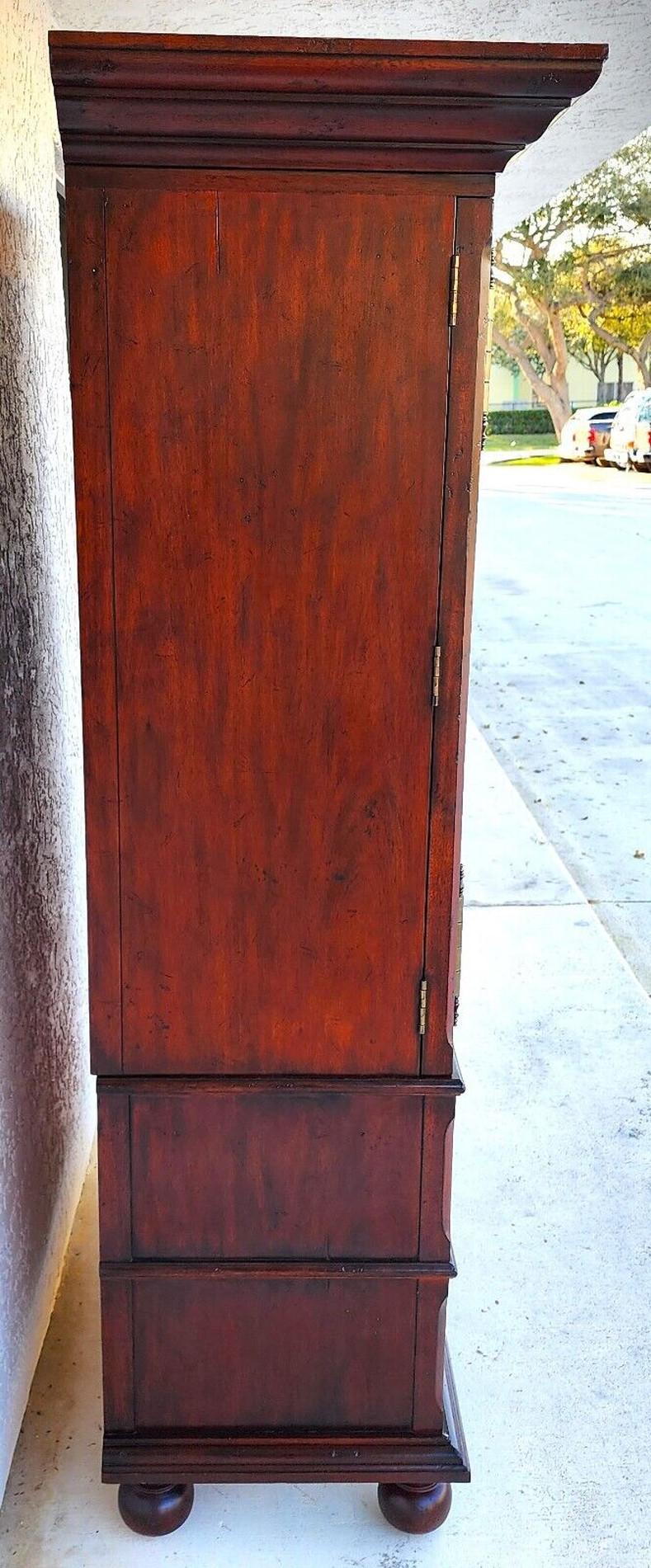 Late 20th Century Mahogany Armoire by Ralph Lauren