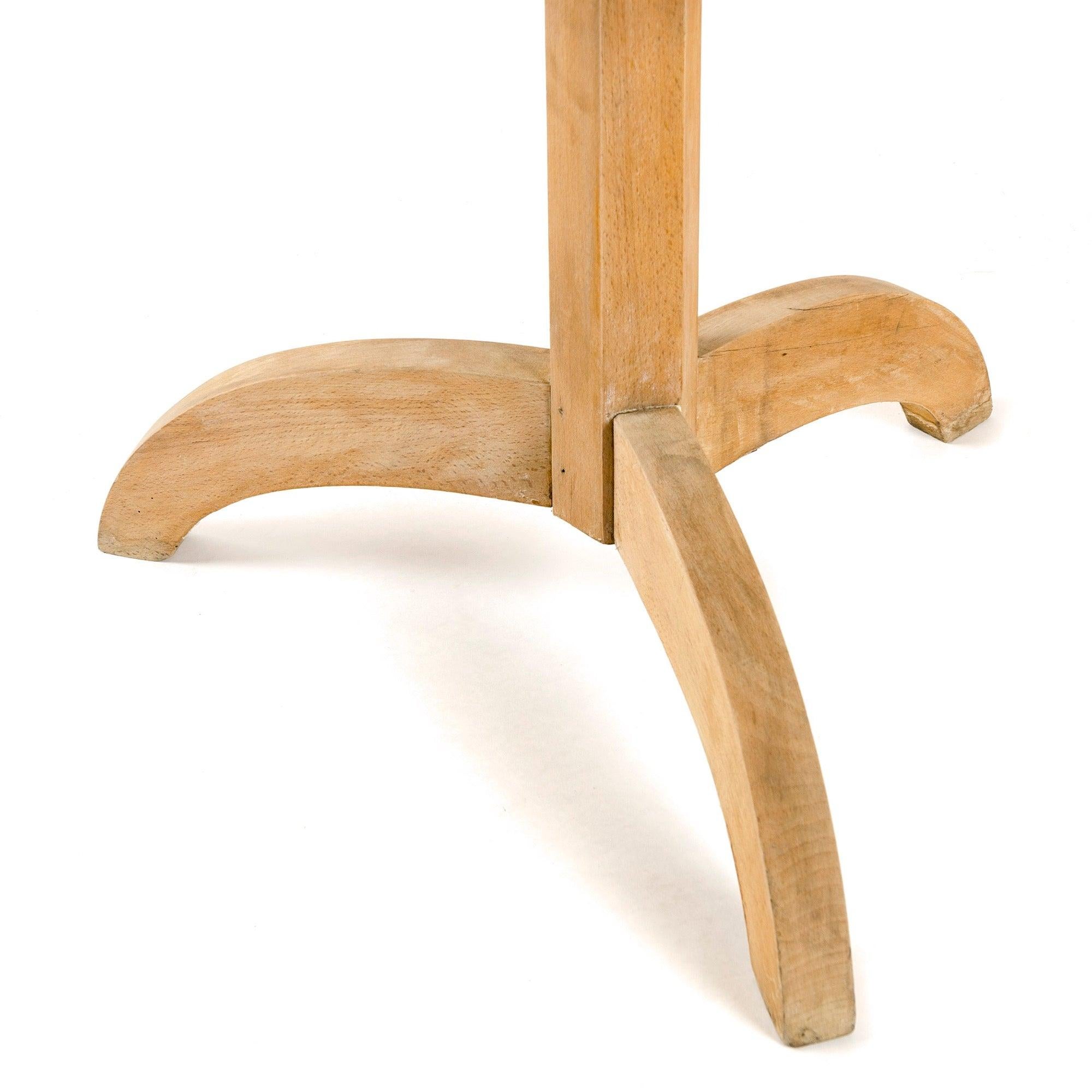 French Mahogany Art Deco Coat Tree from France For Sale