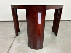 Tavolino in mogano art déco di Otto Prutscher