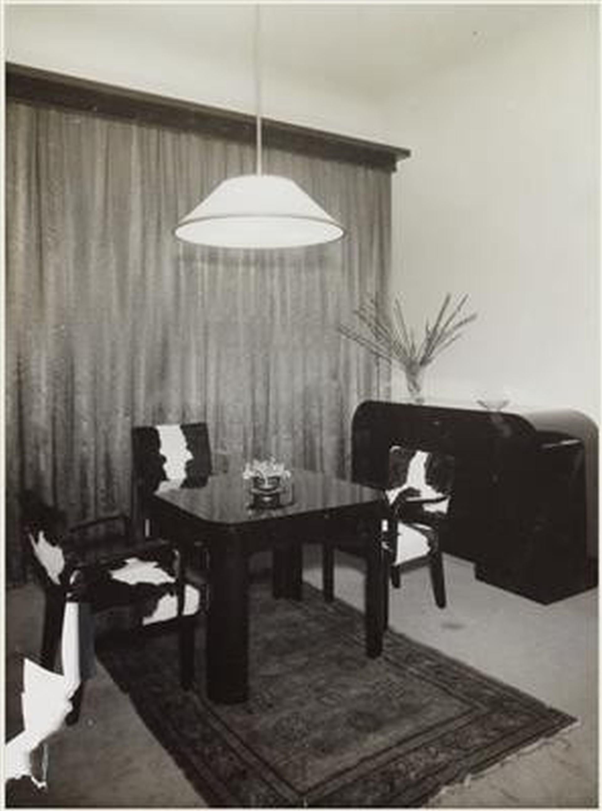 Mogano Tavolino in mogano art déco di Otto Prutscher in vendita