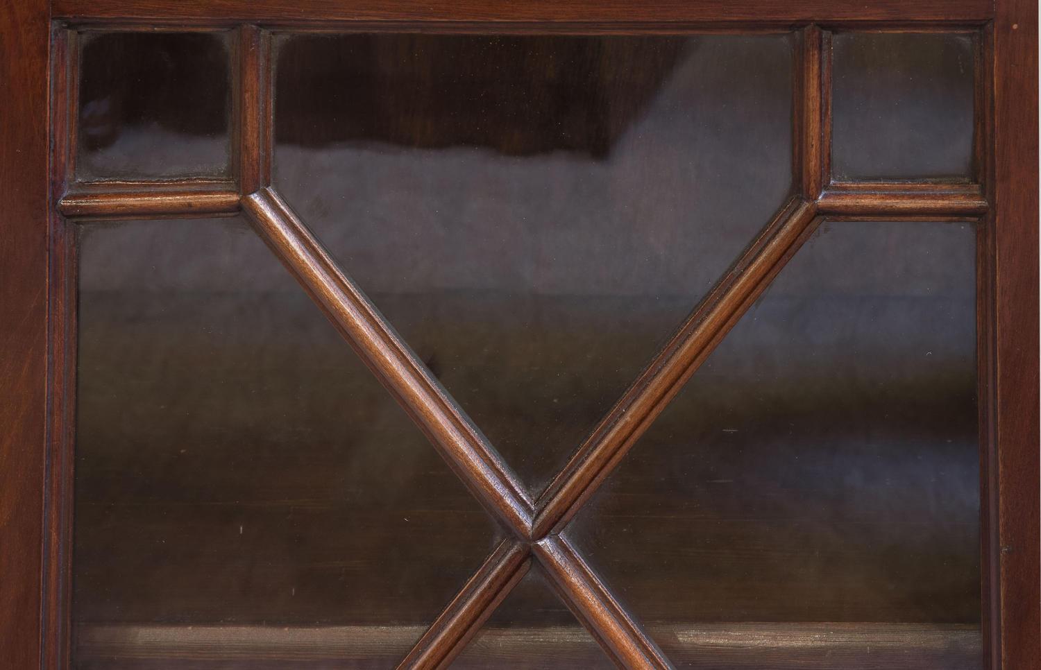 Mahogany Astragal Glazed 4 Door Bookcase, circa 1900 In Good Condition In Salisbury, GB