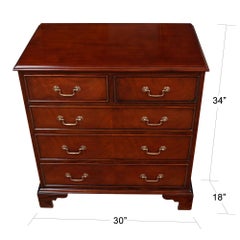 Mahogany Bachelors Chest