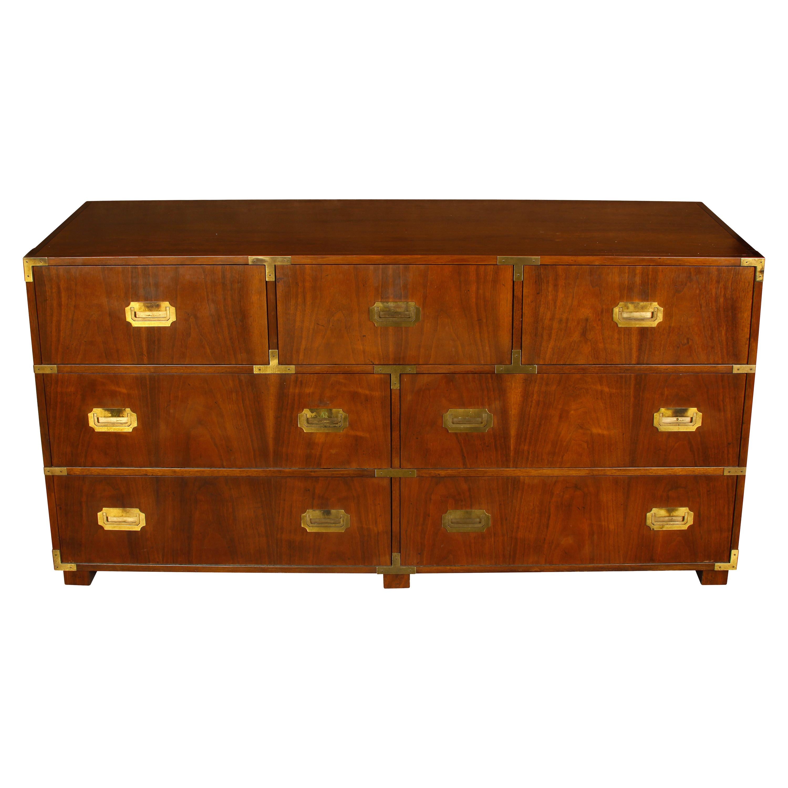 Mahogany Baker Campaign Style Chest