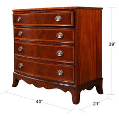 Mahogany Banded Hepplewhite Chest