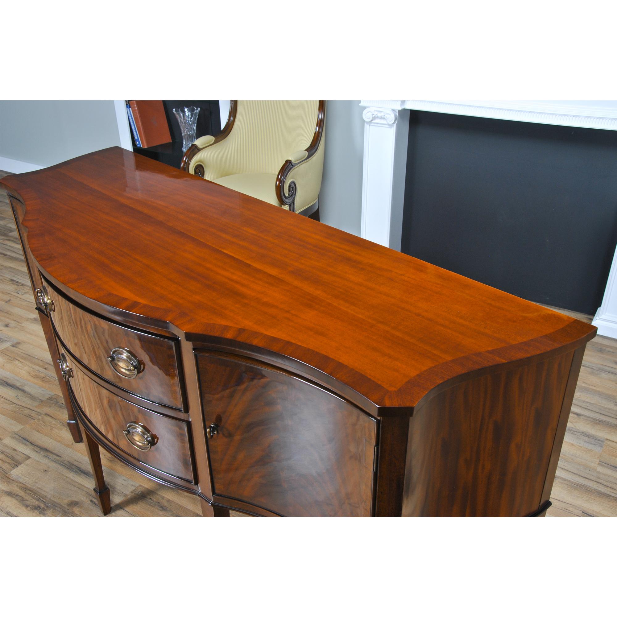 Mahogany Banded Sideboard  For Sale 1