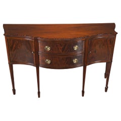 Mahogany Banded Sideboard 