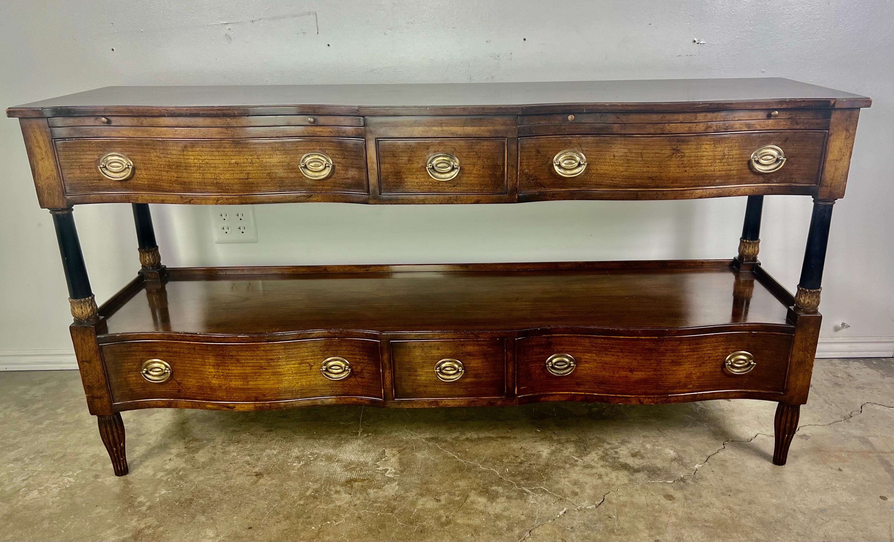 Mahogany Beacon Hill-Old Colony Collection Sideboard 9
