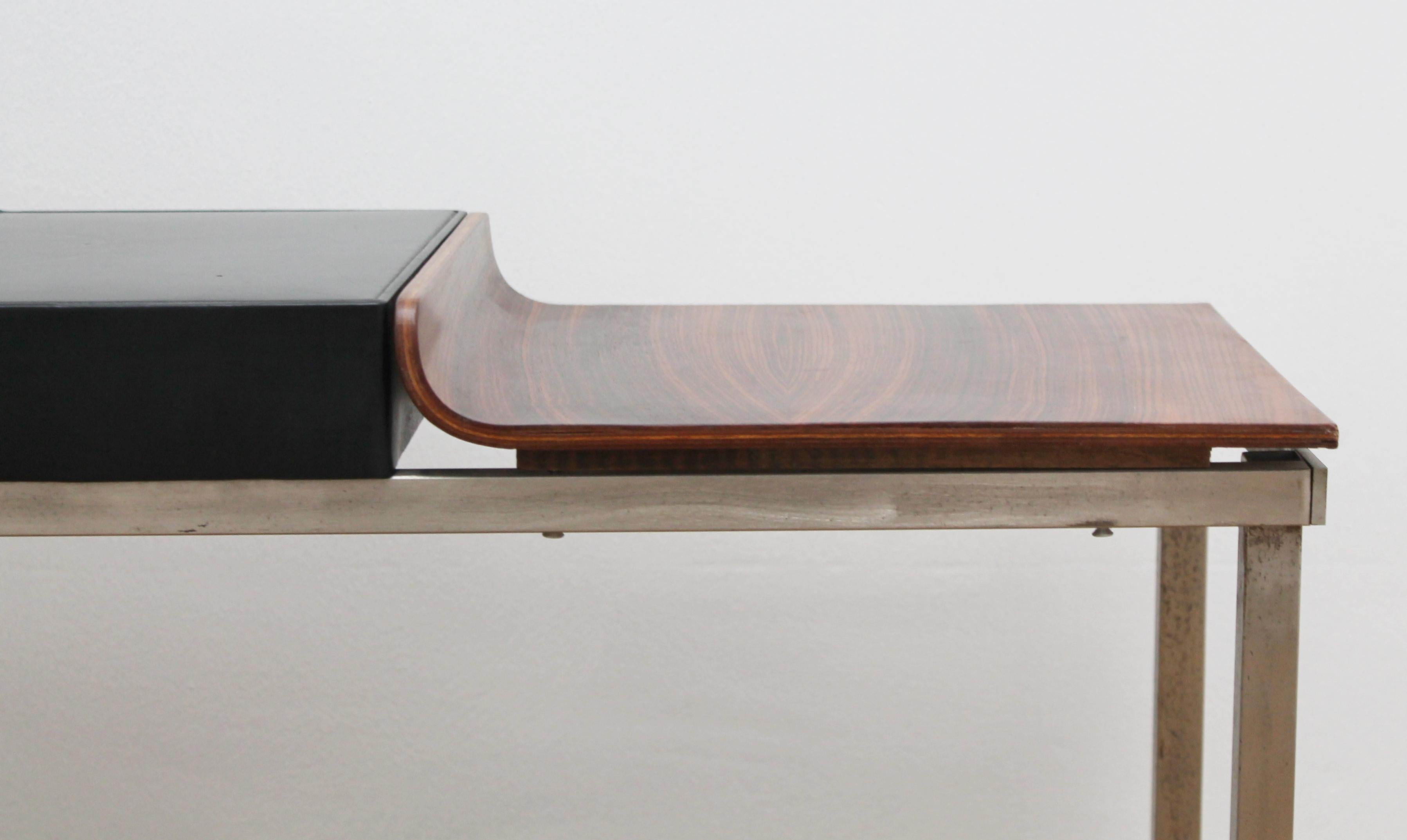 Italian Mahogany Bench / Side Table by Campo & Graffi