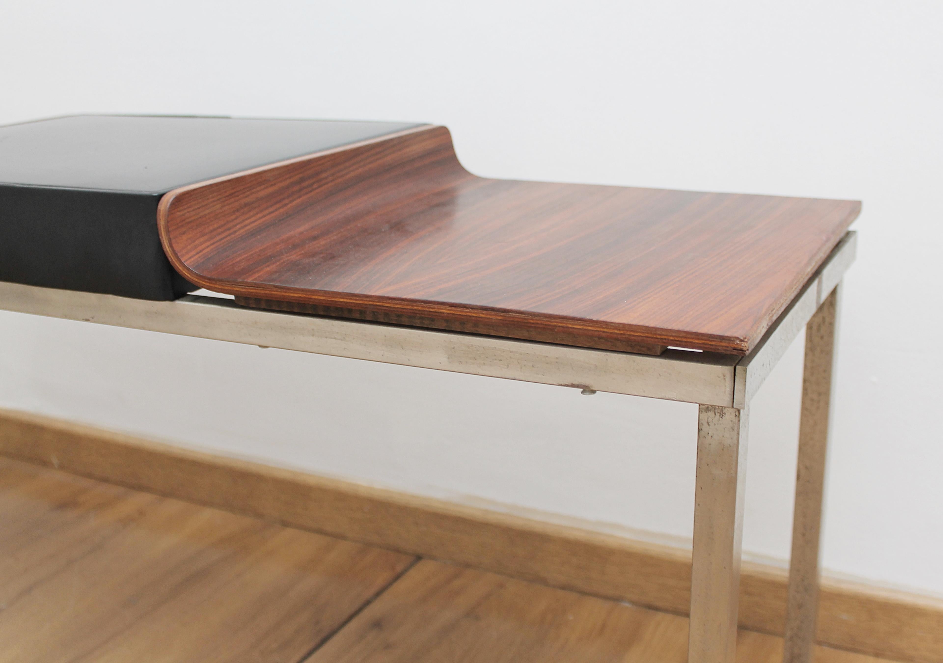 Mid-20th Century Mahogany Bench / Side Table by Campo & Graffi