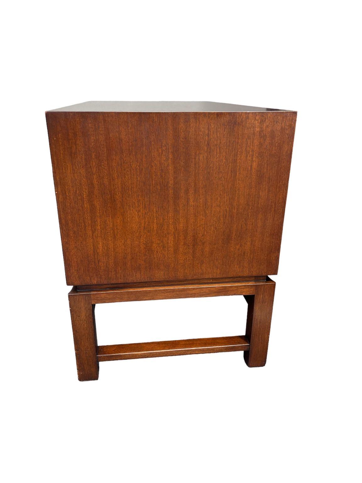 Mahogany Bench Table by Edward Wormley for Dunbar C. 1950 For Sale 2