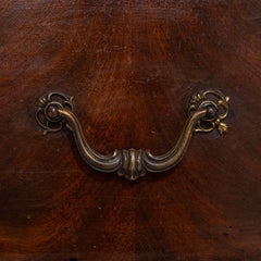 Mahogany Biedermeier Buffet With Marble Top