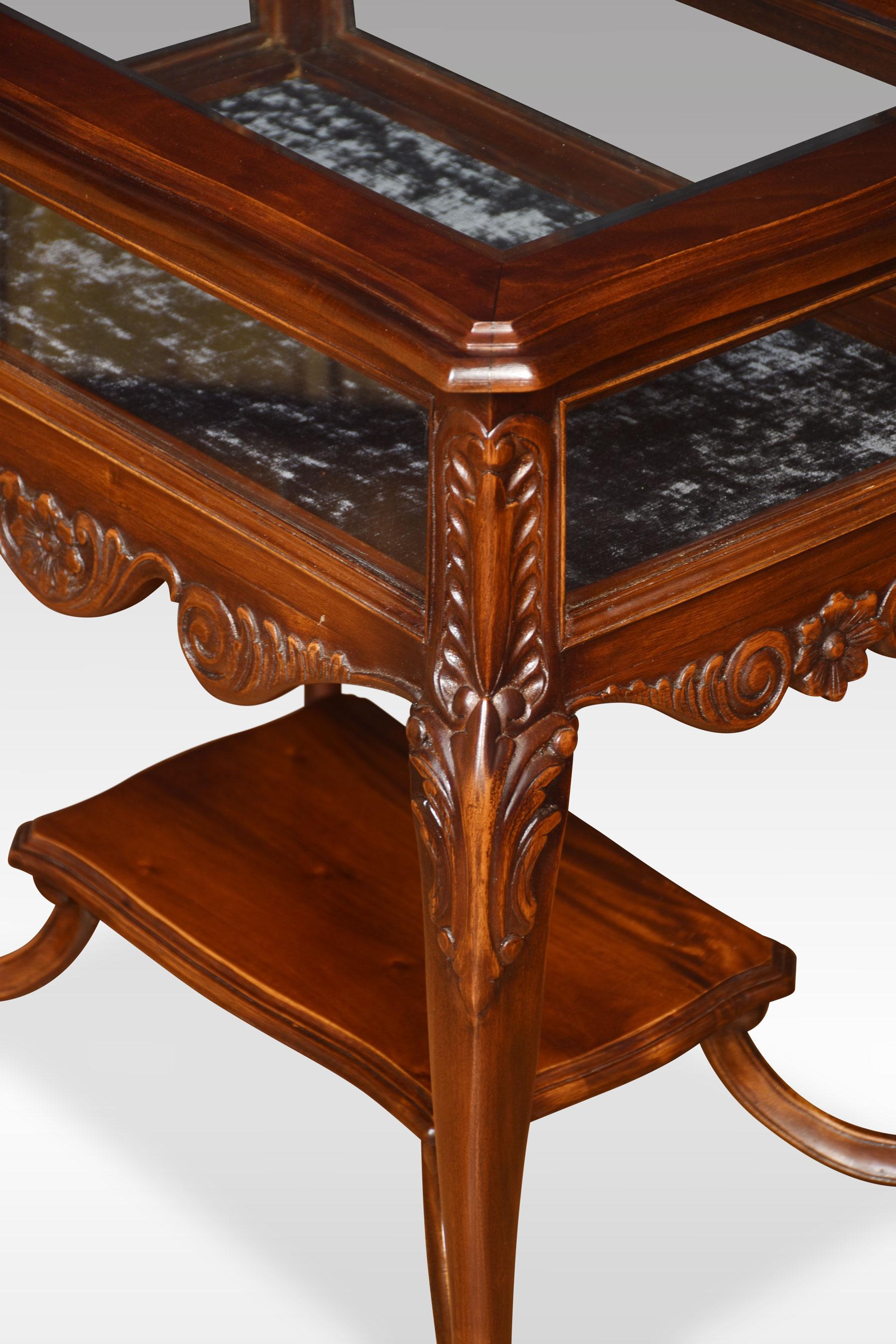Mahogany Bijouterie Table For Sale 3