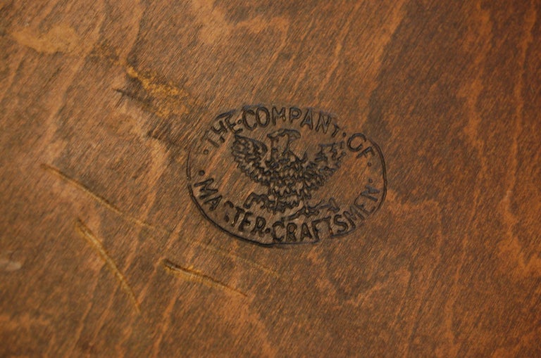 Mahogany Book/ Magazine Rack made by The Company of Master Craftsmen ...