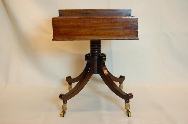 Mahogany Book/ Magazine Rack made by The Company of Master Craftsmen ...