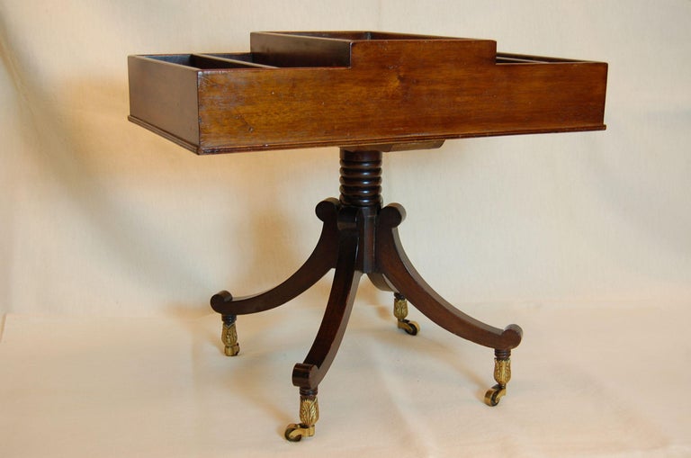 Mahogany Book/ Magazine Rack made by The Company of Master Craftsmen ...