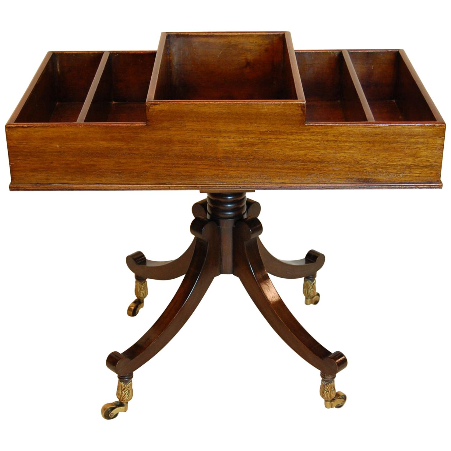 Mahogany Book/ Magazine Rack made by The Company of Master Craftsmen