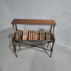 Mahogany Book Trough