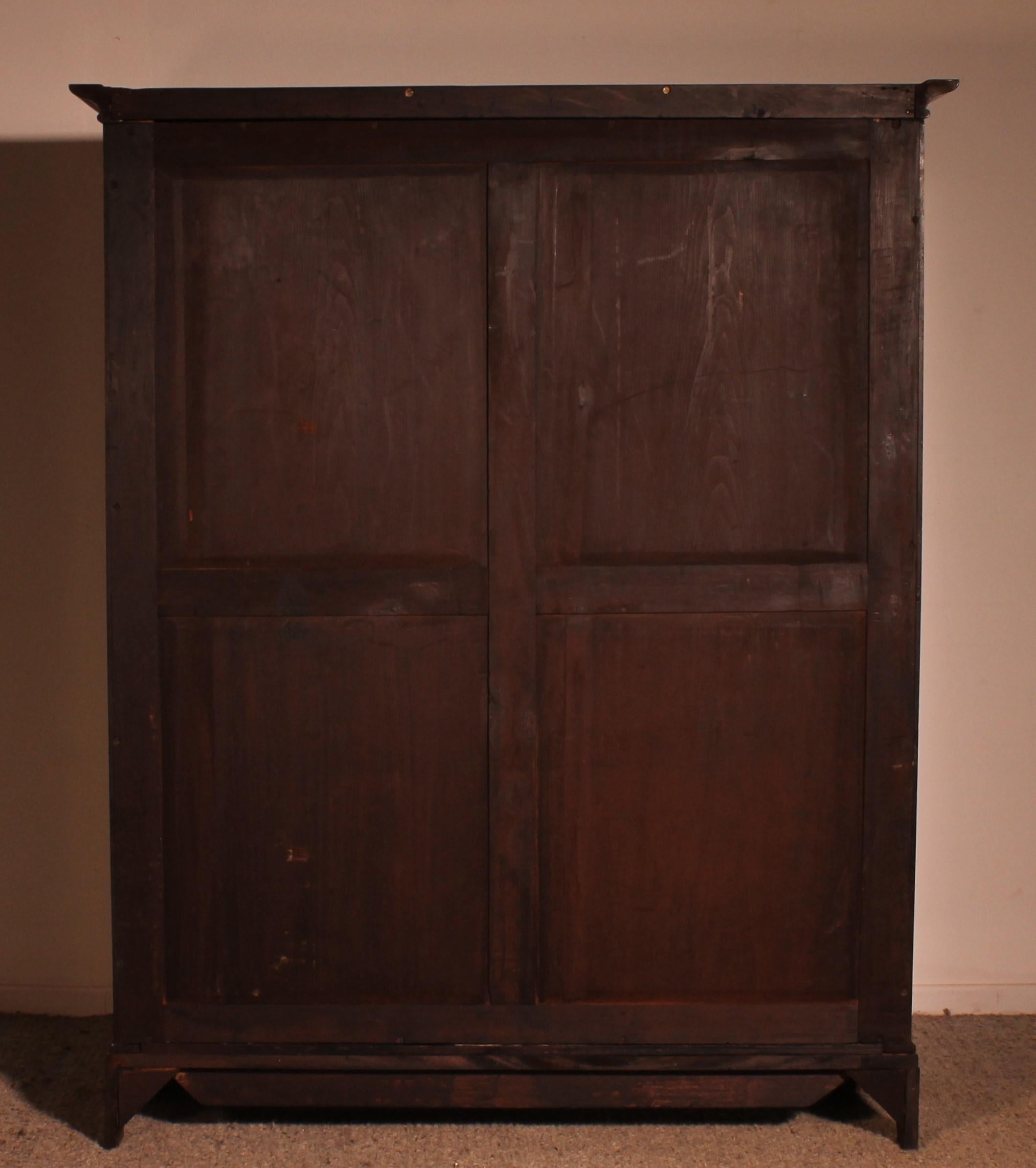Mahogany Bookcase From The 19th Century For Sale 3