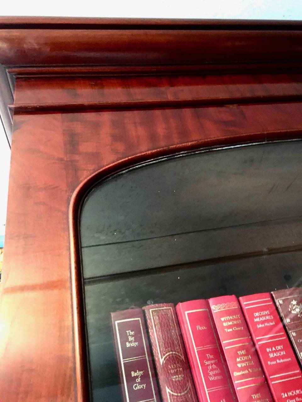 Mahogany Bookcase, Large, English, circa 1840 3