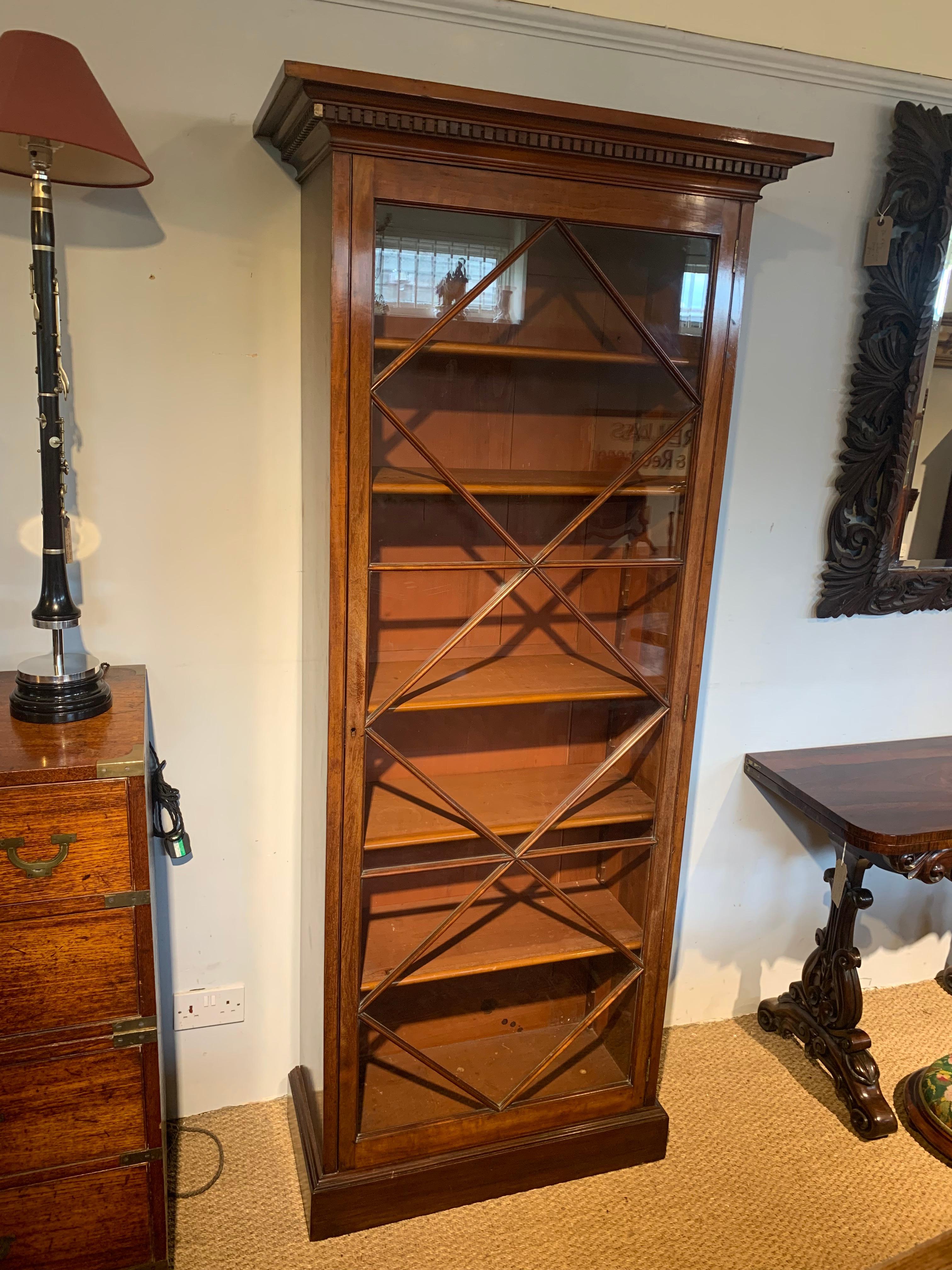 Mahogany Bookcase Victorian For Sale 4