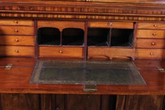 Mahogany Bookcase With Secretary—19th Century