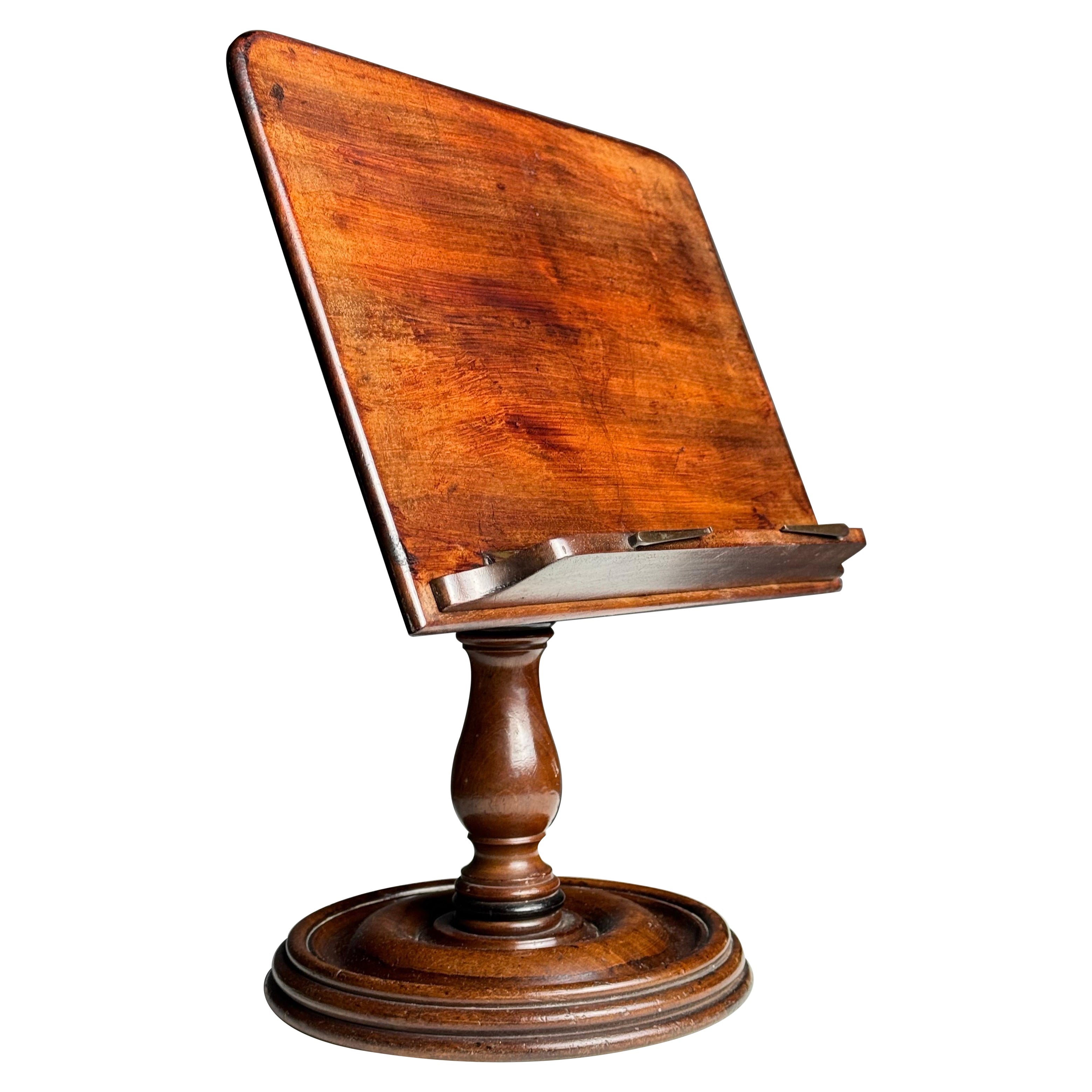 Mahogany bookstand 19th century For Sale