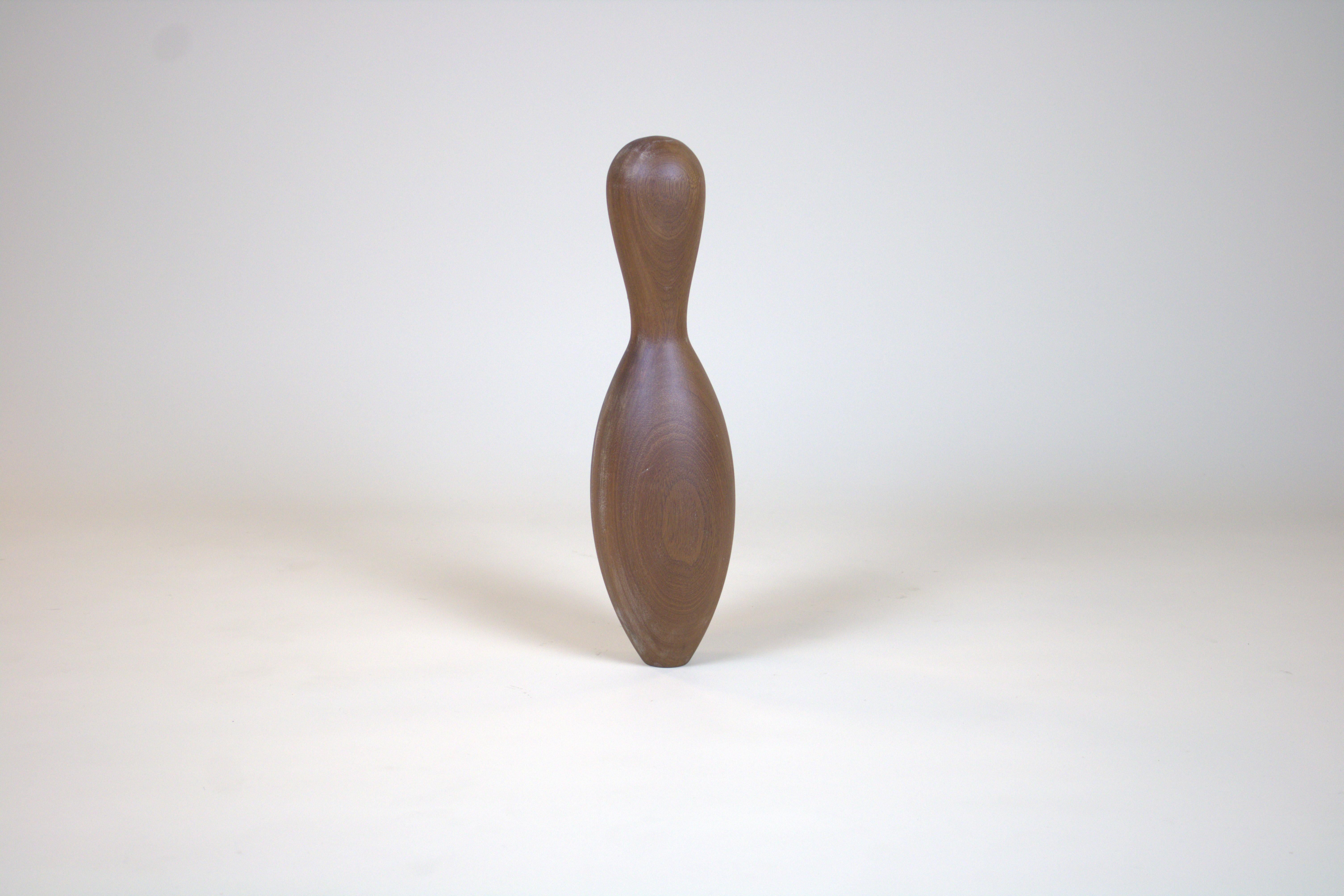 Mahogany Bowling Pin For Sale 2