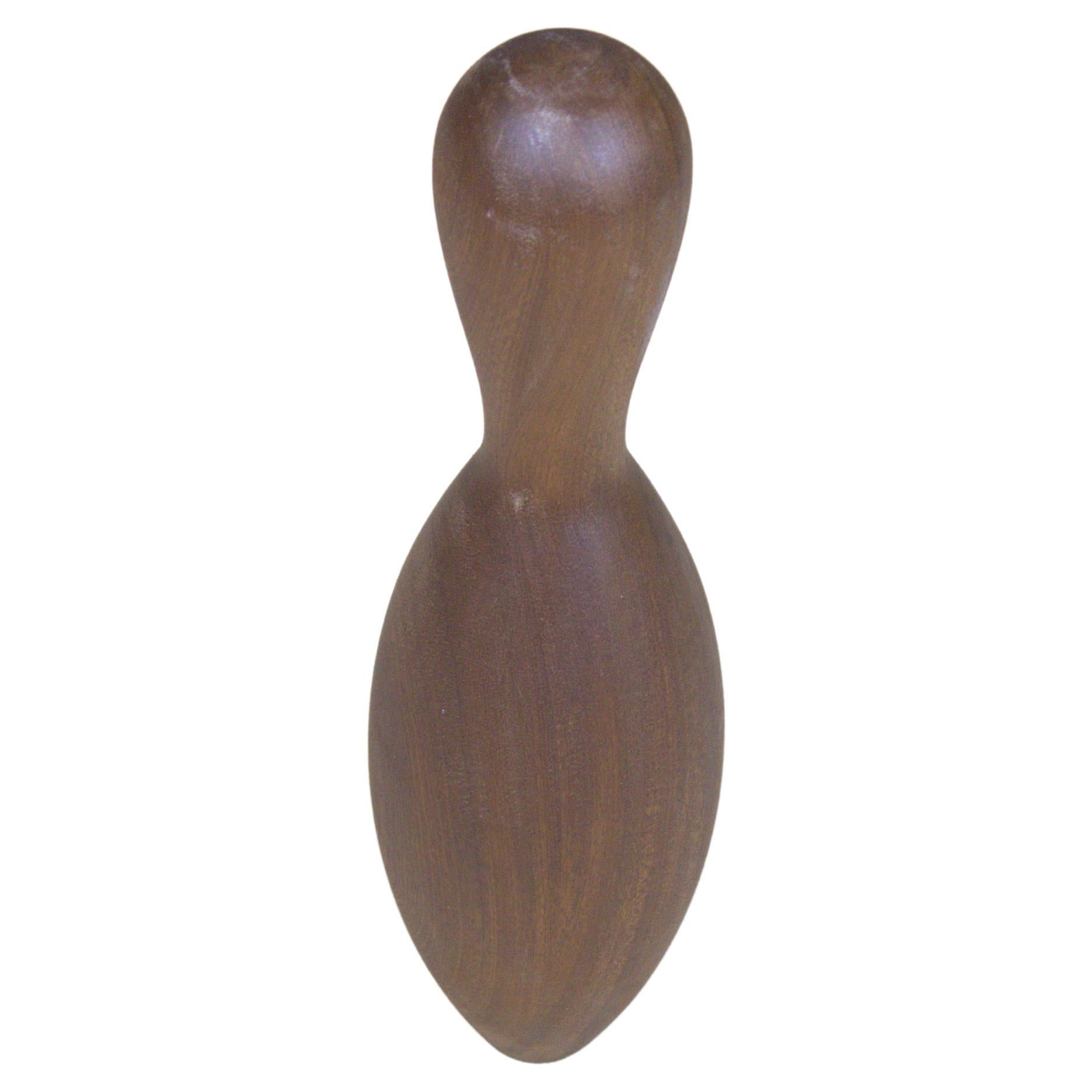Mahogany Bowling Pin For Sale