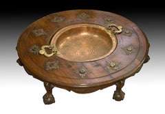 Mahogany Brazier Box, Spain, 18th Century
