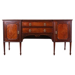 Antique Mahogany Breakfront Sideboard